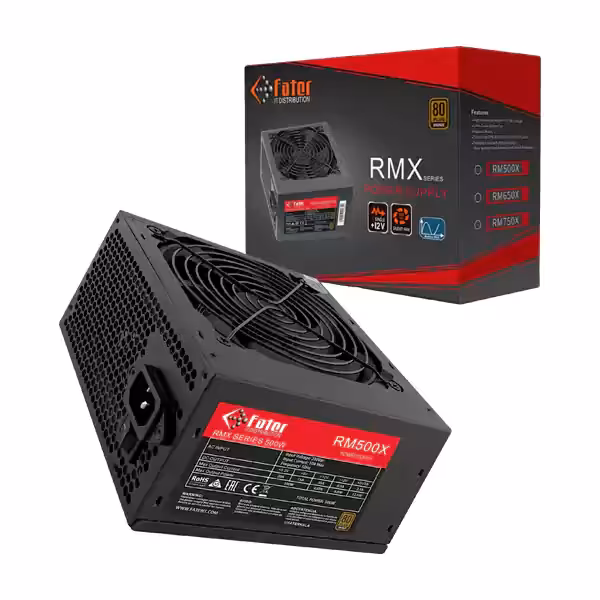 پاور کامپیوتر 500 وات فاطر مدل Fater RM500X 80  Bronze