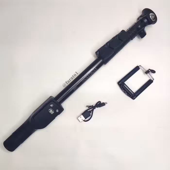 پایه مونوپاد مشکی رنگ یانتنگ YUNTENG مدل YT-1288 به همراه ریموت