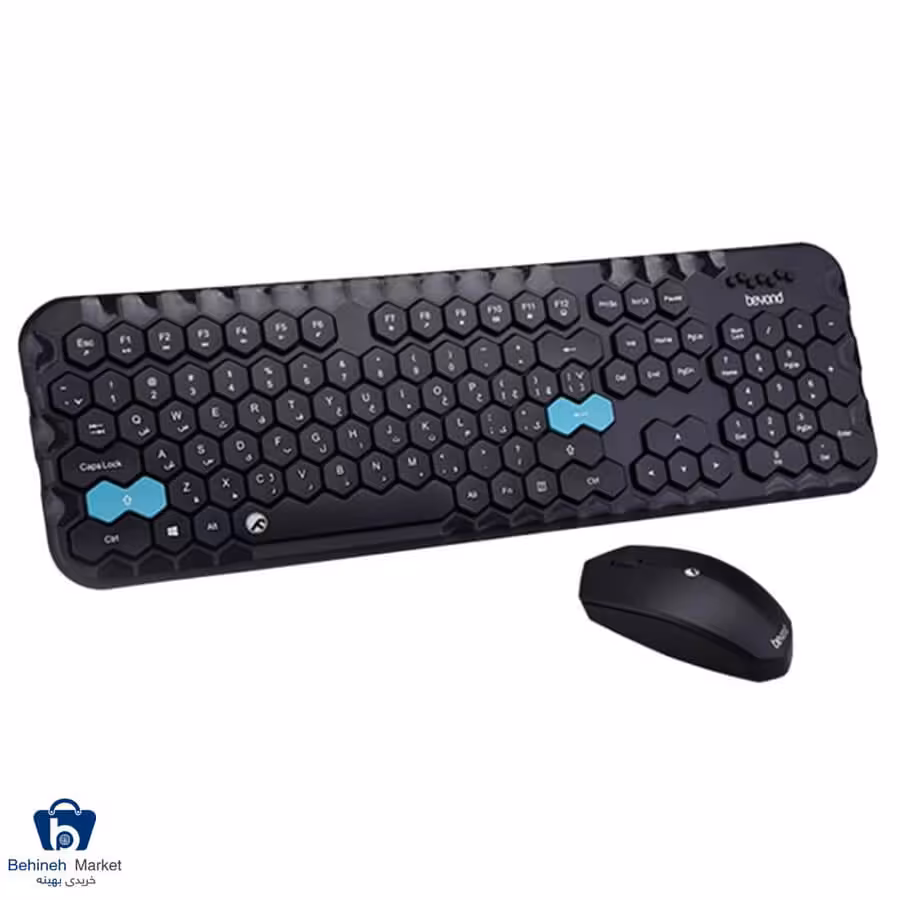 کیبورد و ماوس بی سیم بیاند مدل BMK-8301 RF