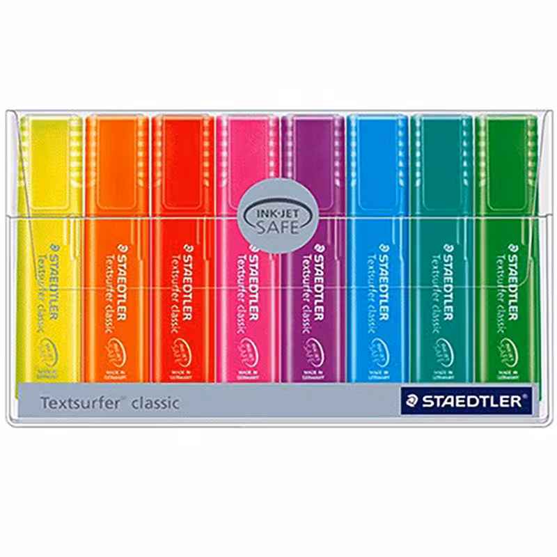 ماژیک علامت گذار استدلر مدل Textsurfer Classic 8 Colors