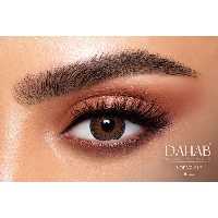 لنز چشم دهب مدل topaz  رنگ قهوه ای مشکی 