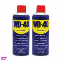 اسپری روان کننده گامی مدل WD-40 حجم 400 میلی لیتر بسته دو عددی