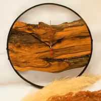 ساعت دیواری روستیک قطر30سانت