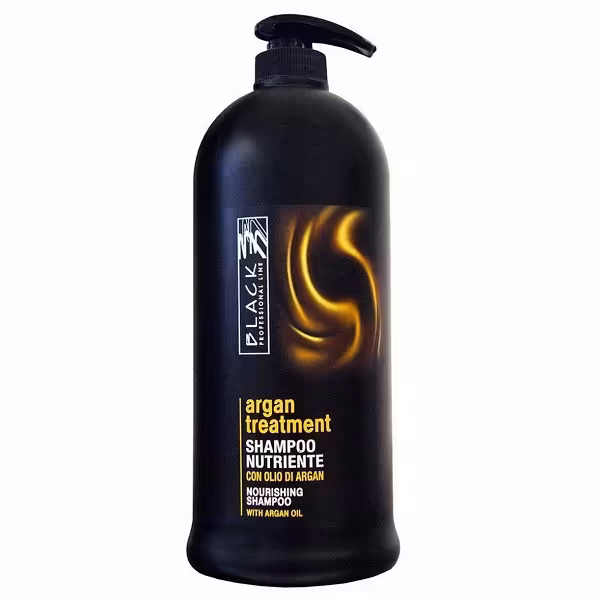 شامپو تقویت کننده و ترمیم کننده مو بلک پروفشنال لاین مدل Argan Treatment حجم 1000 میلی لیتر
