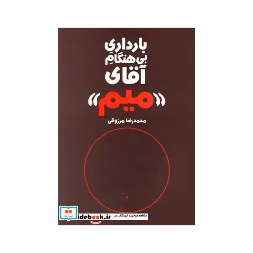 کتاب بارداری بی هنگام آقای میم