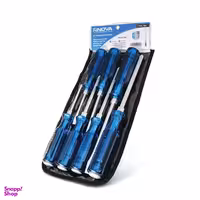 پیچ گوشتی ضربه خور نووا مدل NTS-2160 مجموعه 7 عددی