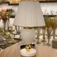 3301.34 آباژور  شیشه سفید استیل یراق تمام فورتیک