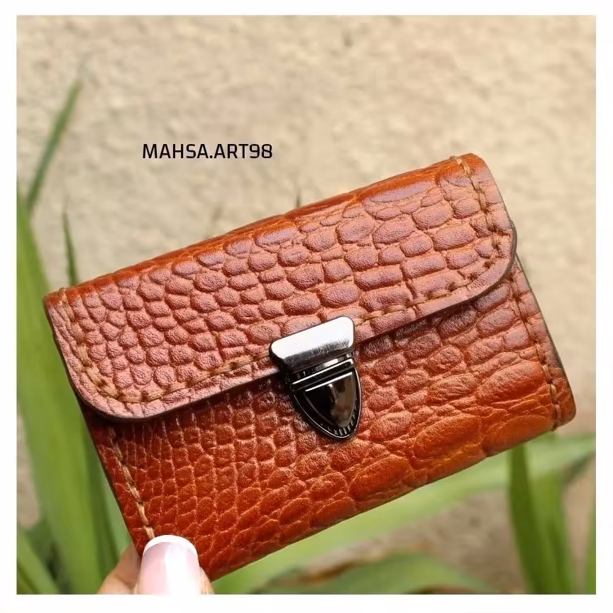 کیف کارت چرم