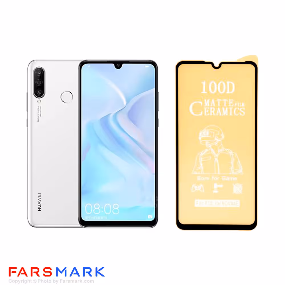 گلس سرامیکی مات گوشی هوآوی Huawei P30 Lite