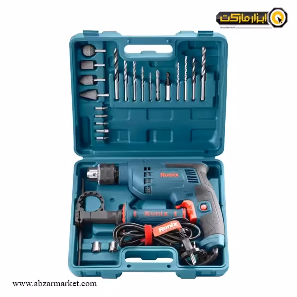کیت دریل چکشی رونیکس مدل RS-0007