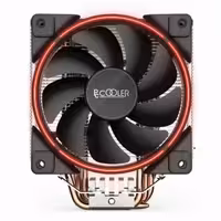 خنک کننده پردازنده مدل پی سی کولر GI-X5R V2 CORONA R با نورپردازی قرمز