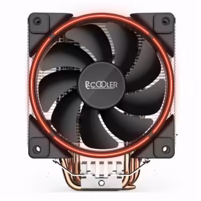 خنک کننده پردازنده مدل پی سی کولر GI-X5R V2 CORONA R با نورپردازی قرمز