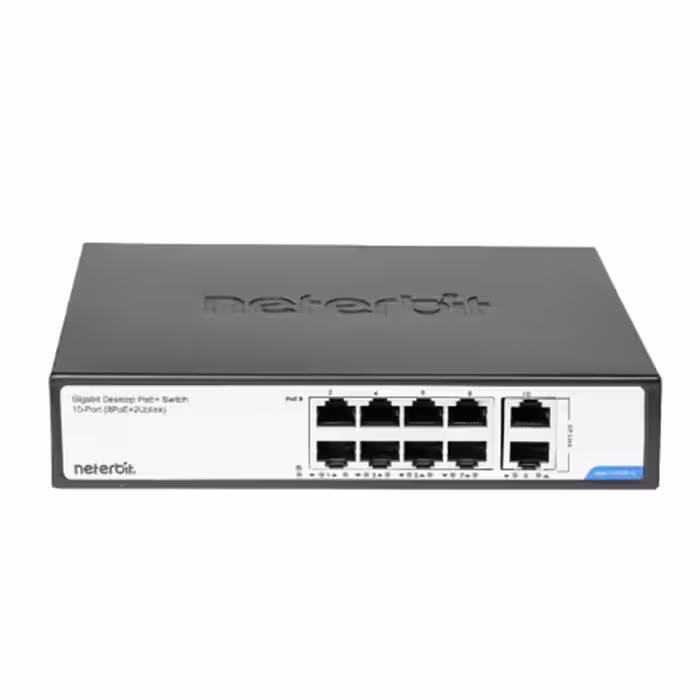 سوییچ 10 پورت نتربیت مدل NGS-F1010P-A
