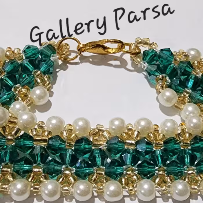 دستبندستاره(قابل سفارش درسایزو رنگ دلخواه)