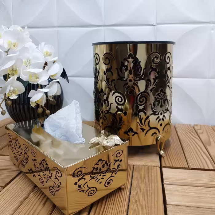 سطل وجادستمال پذیرایی