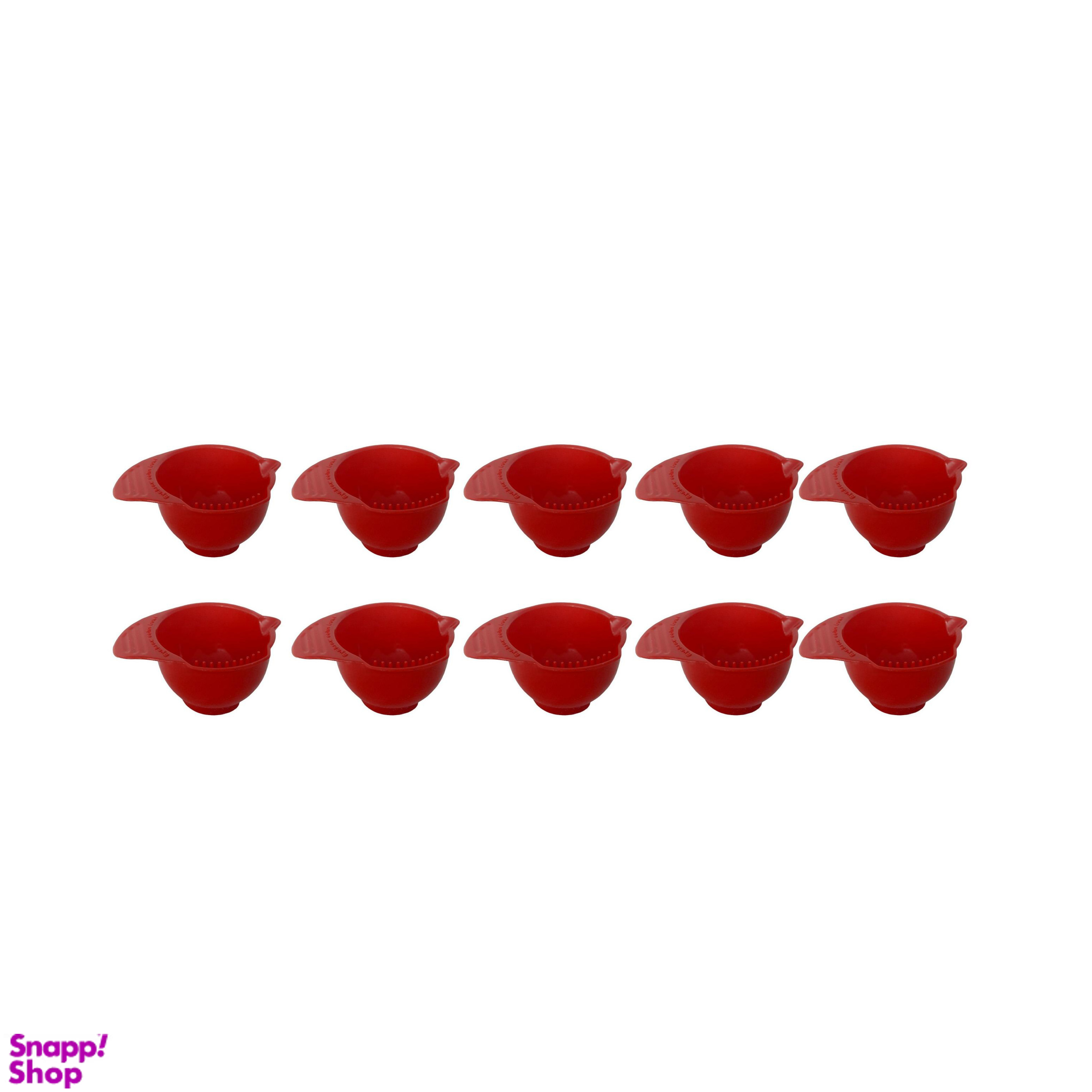 کاسه رنگ ابرو مجموعه 10 عددی