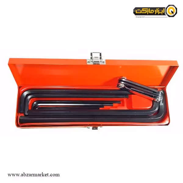 ست آچار آلن شش گوش واستر فوق بلند و چاقویی 15 عددی مدل VH015