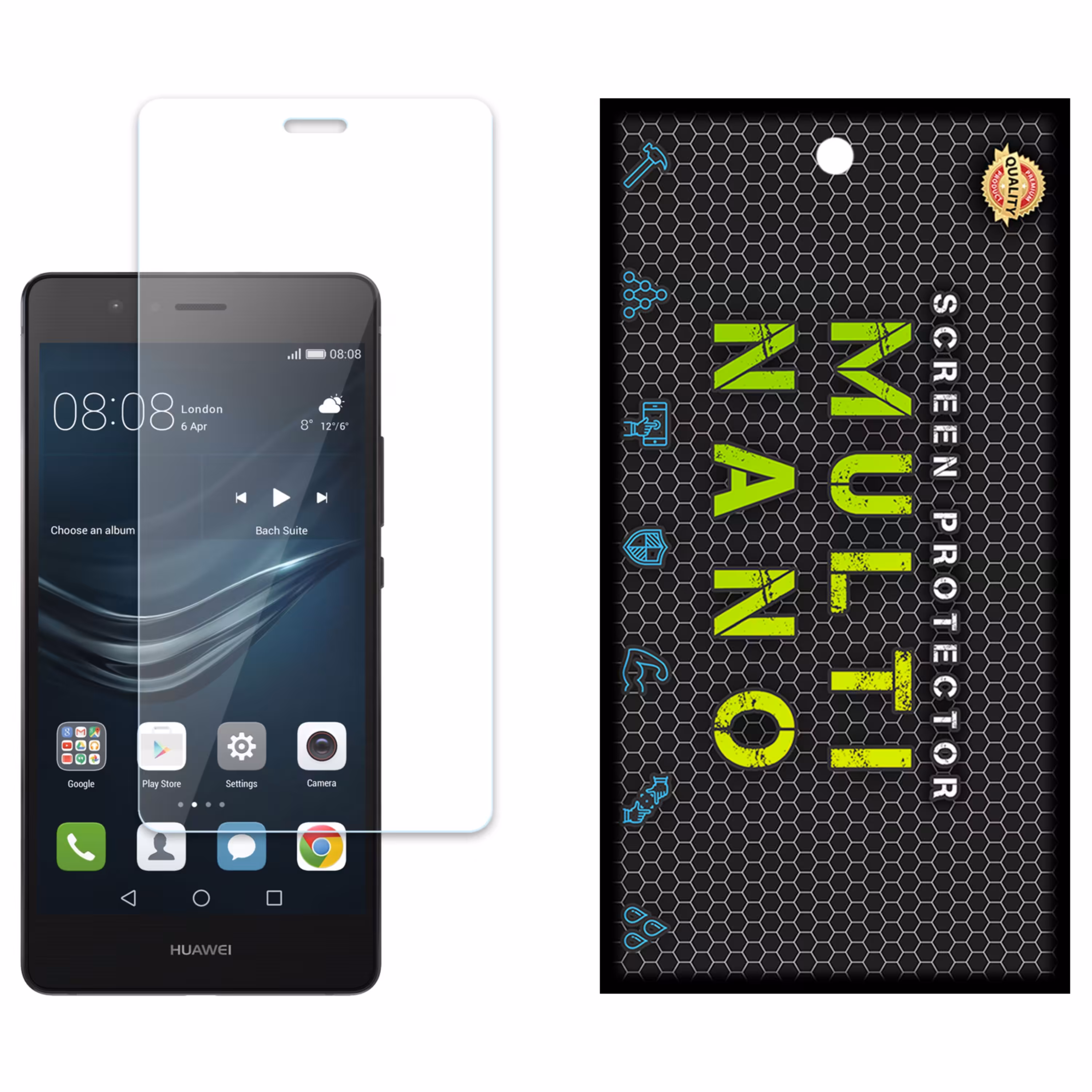 محافظ صفحه نمایش MultiNano مدل X-S1N مناسب برای موبایل  هواوی P9 Lite