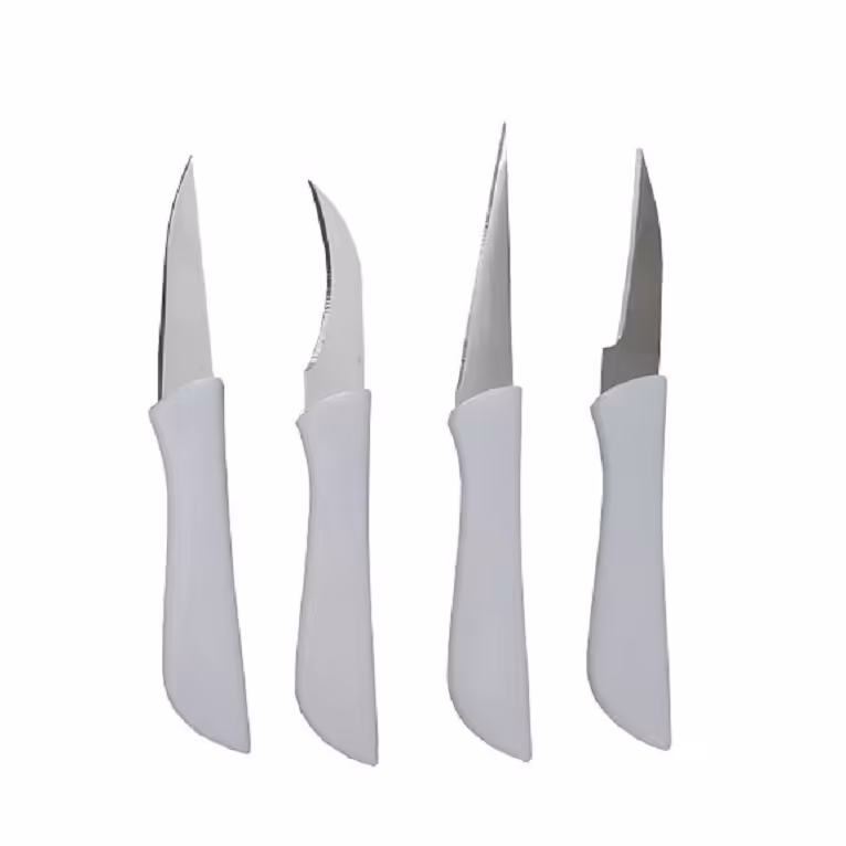 ست چاقو میوه آرایی و حکاکی مجموعه 4 عددی