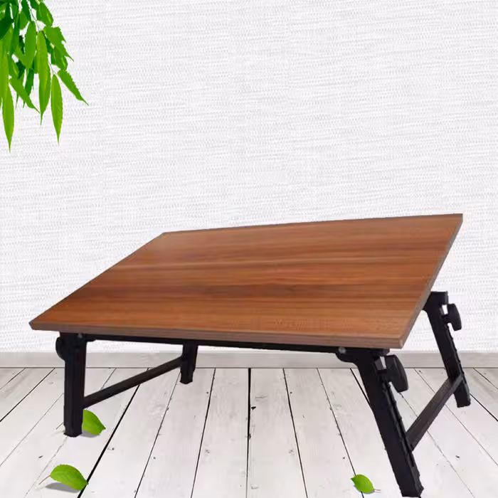 میز کار میز تحریر میز لپ تاپ تاشو سایز کوچک 35 در 55 مدل S3555-1