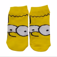 جوراب مدل مچی طرح سیمپسون