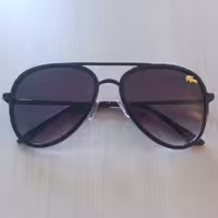 عینک آفتابی خلبانی زنانه و مردانه طرح لاگوست(رنگ مشکی)