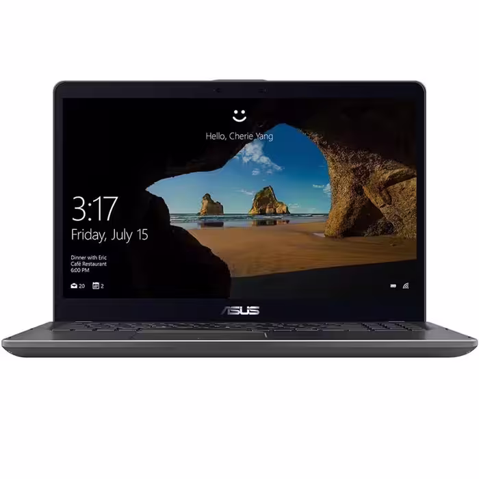 لپ تاپ لمسی ایسوس Zenbook Flip مدل UX561UD با پردازنده Core i7 و صفحه نمایش Full HD.
