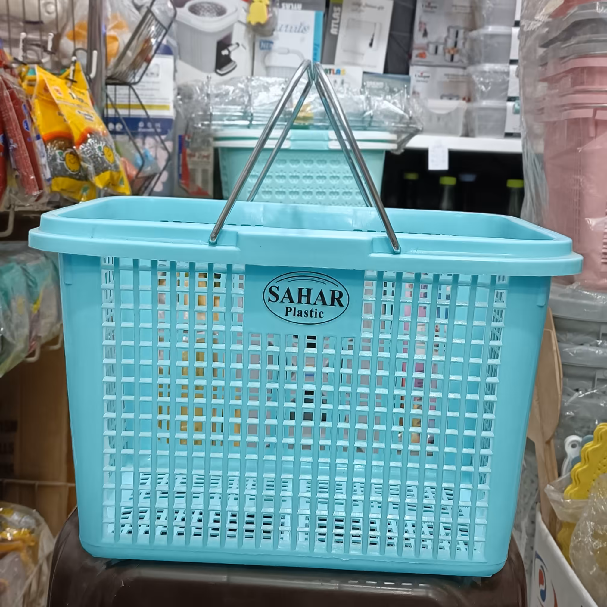 سبد پیک نیک مدل دسته فلزی سحر