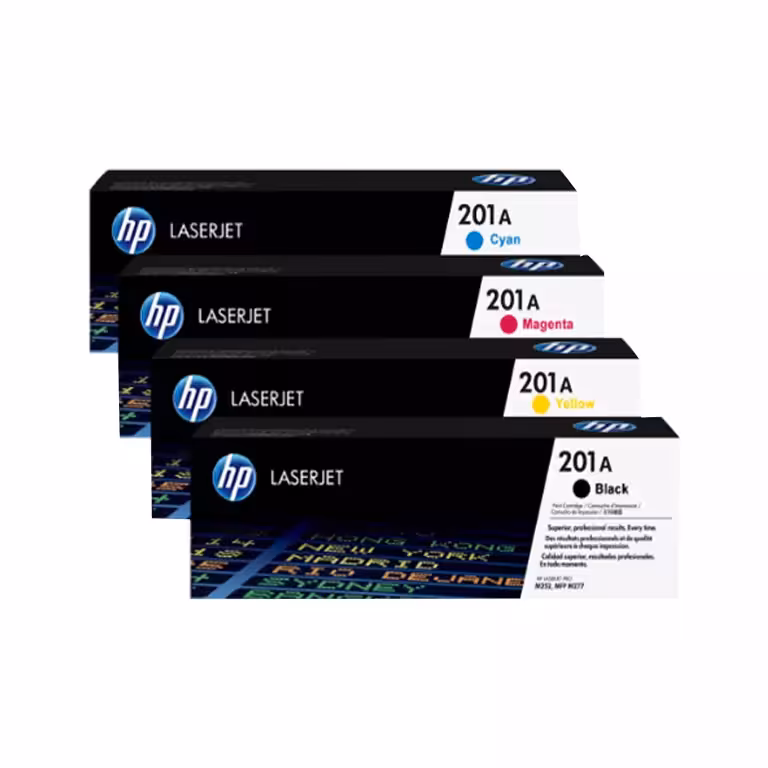 کارتریج پرینتر لیزر رنگی اچ پی m252dw ست کامل