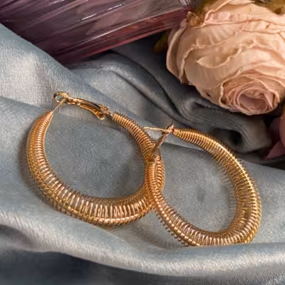 گوشواره دخترانه زیبا اکسسوری زنانه جذاب برای کادو تولد ضد حساسیت