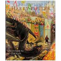 Harry Potter and the Goblet of Fire Illustrated Edition Book 4 (مصور) گلاسه رنگی چاپ اصلی