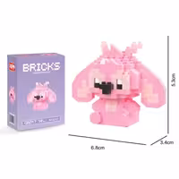 لگو آیکون مدل استیچ صورتی کد Q5017