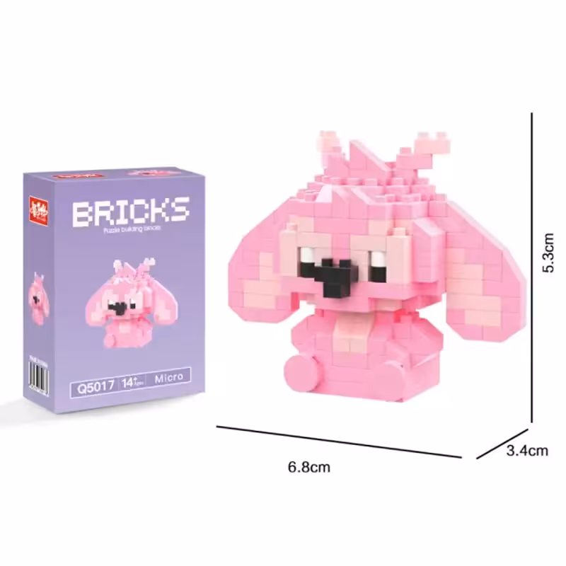 لگو آیکون مدل استیچ صورتی کد Q5017