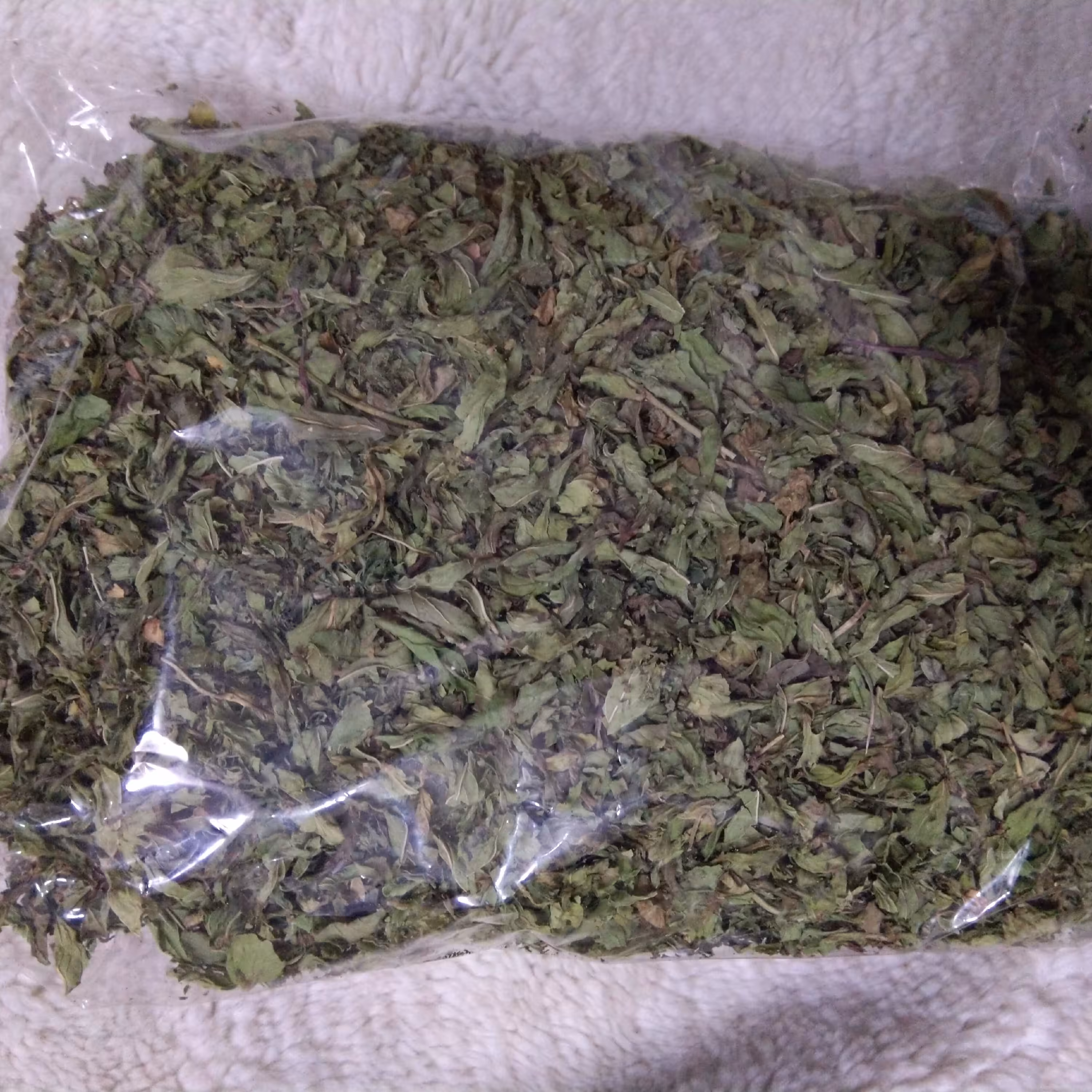 نعنا محلی شسته و خشک شده 