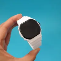 ساعت ال ای دی دخترانه و پسرانه سفید LED