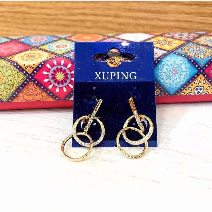 گوشواره آویز حلقه ای مارک ysx