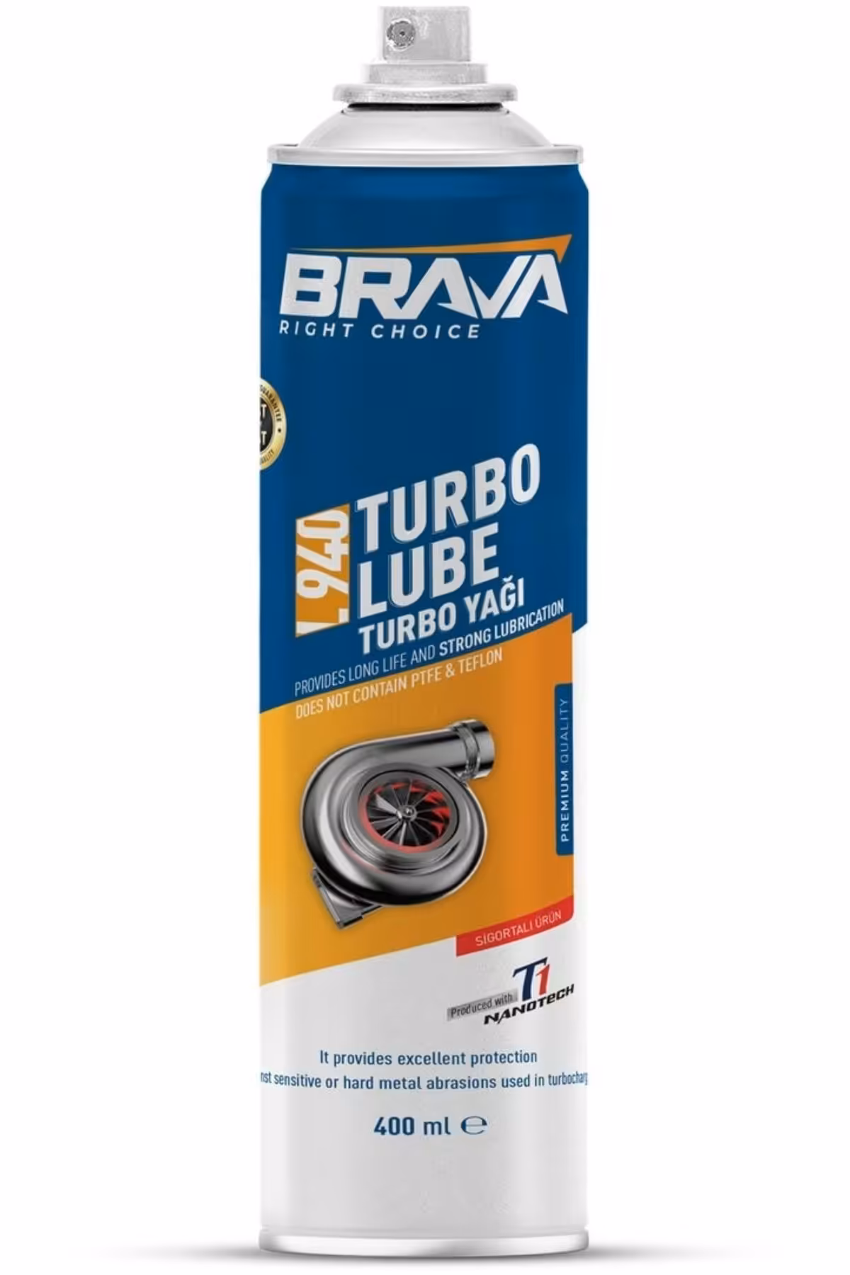 روغن و مکمل موتور معدن L940 TURBO LUBET 400 میل X 20 Brava