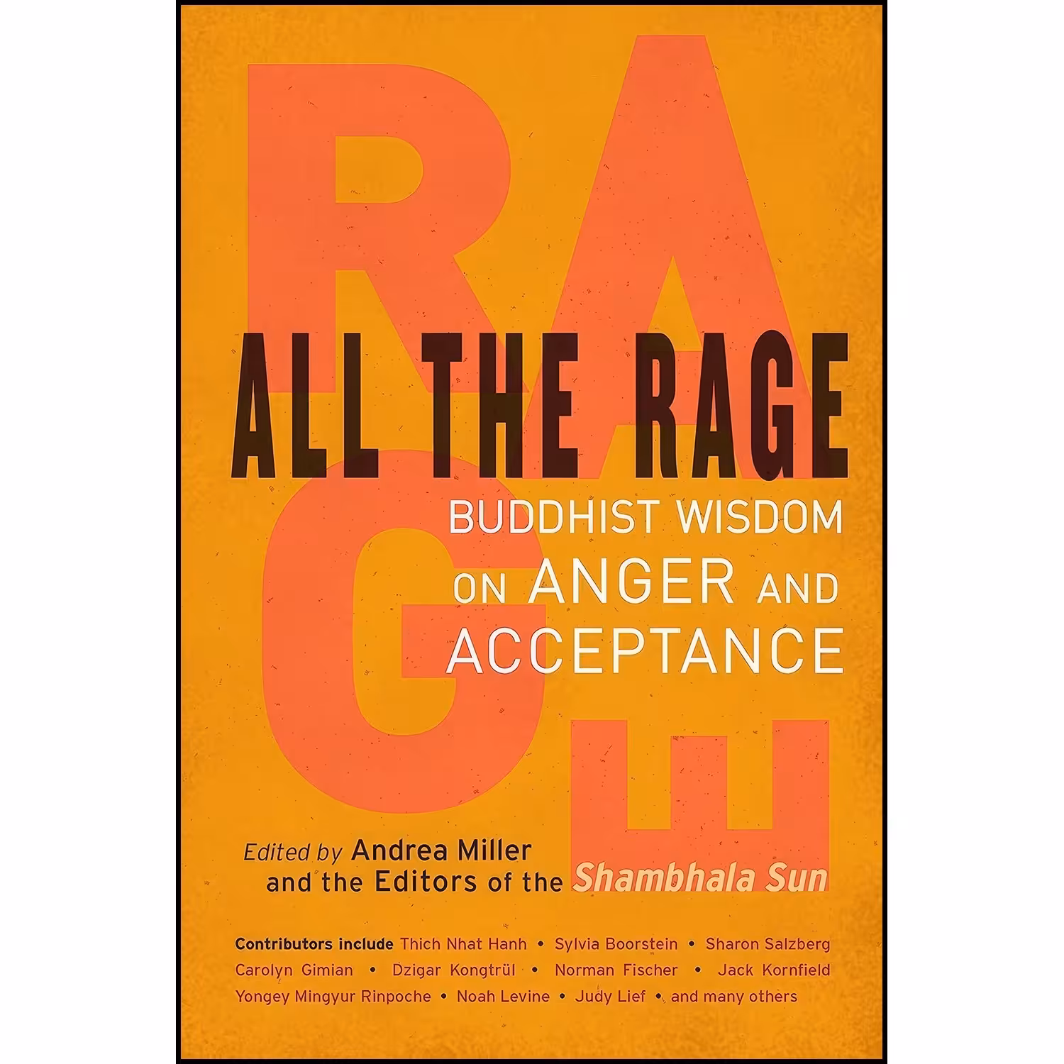 کتاب زبان اصلی All the Rage اثر Andrea Miller and Editors of the Shambhala Sun