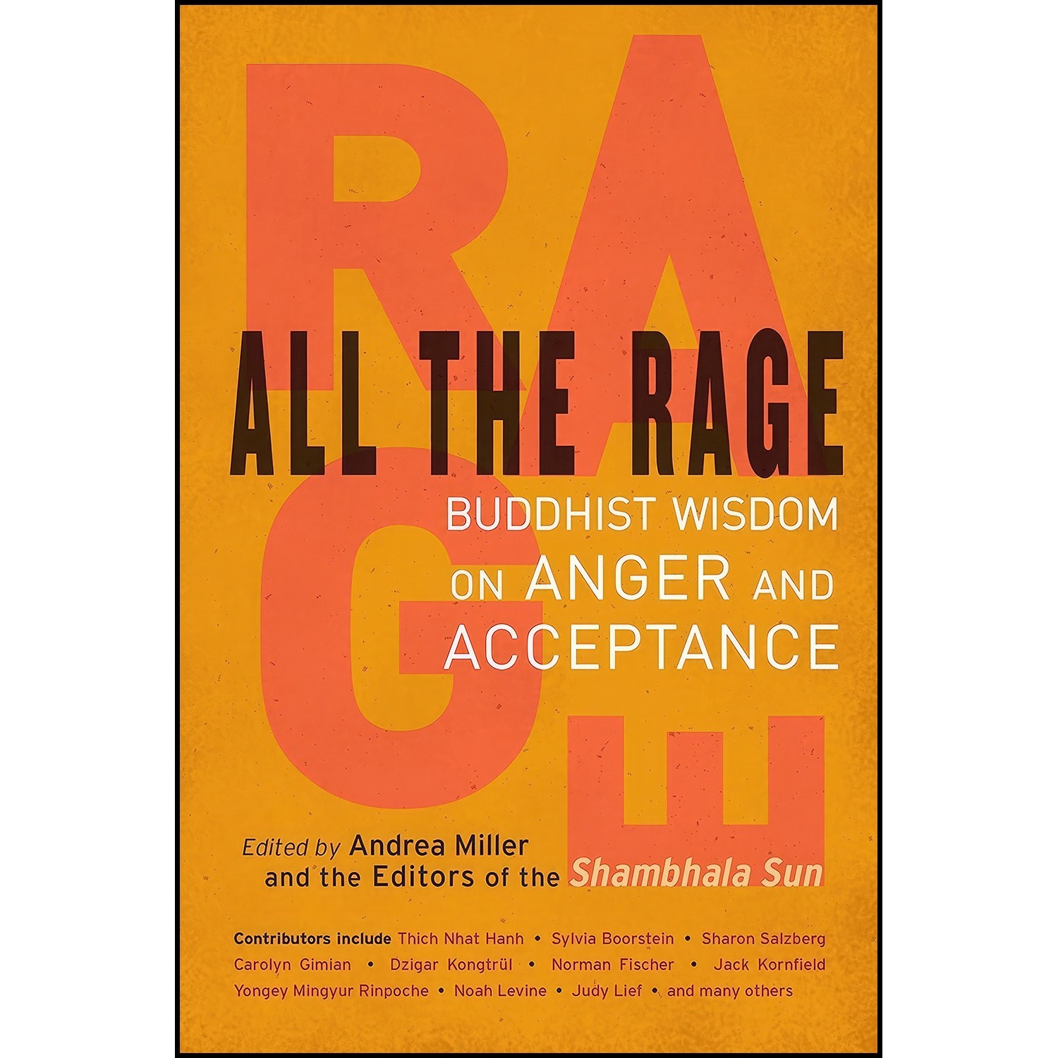 کتاب زبان اصلی All the Rage اثر Andrea Miller and Editors of the Shambhala Sun