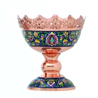 آجیل خوری مسی مدل پرداز   ارتفاع 13 سانت