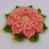 اسکاچ ظرفشویی طرح غنچه گل رز