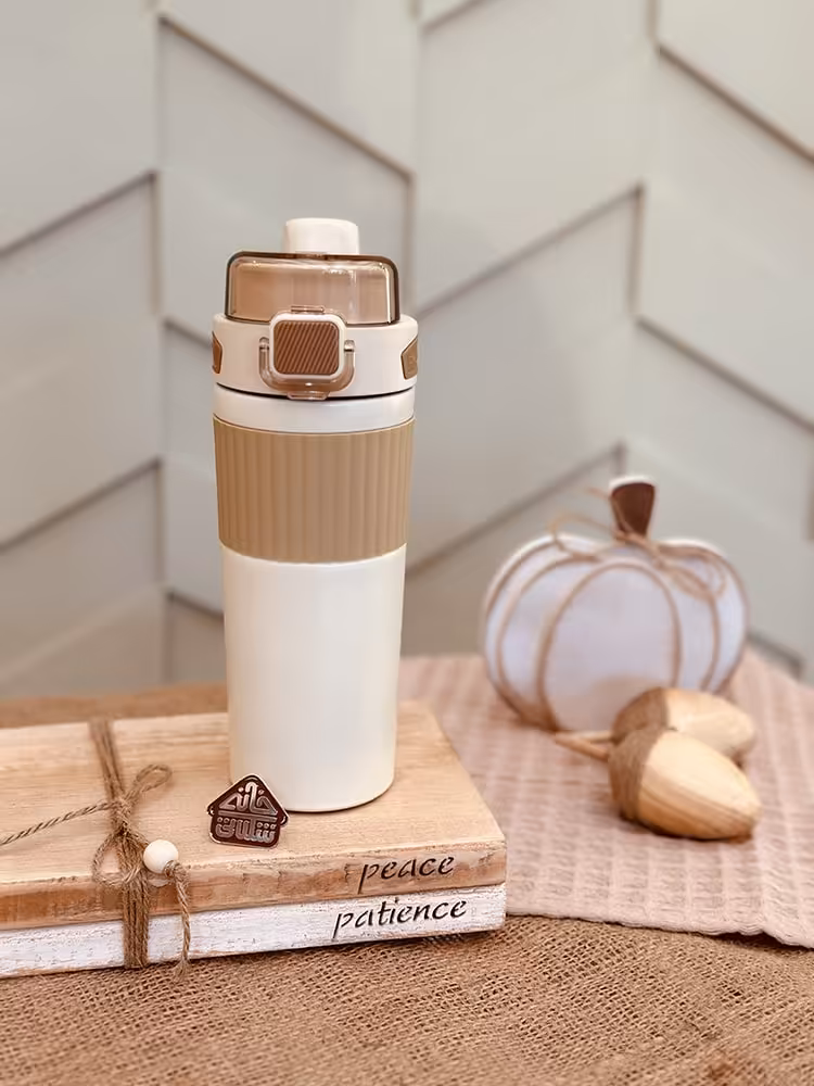 تراول ماگ 500 میل دوسر دورسیلیکون کد001153