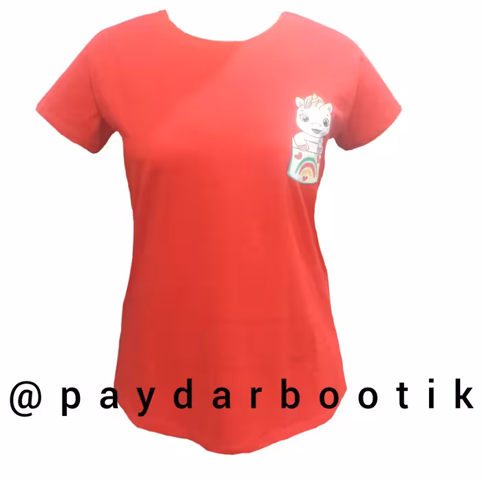 تیشرت طرح جیب یونیکورن