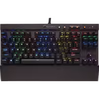کیبورد با سیم کورسیر مدل K65 RGB RAPIDFIRE Compact Mechanical