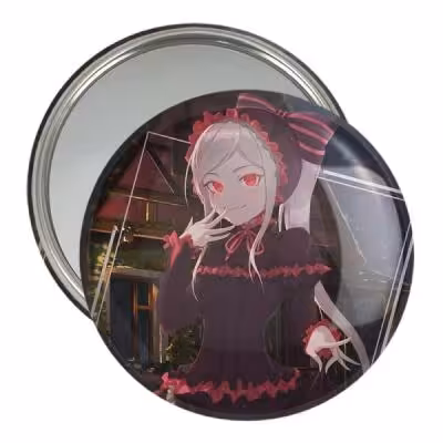 آینه جیبی خندالو مدل شالتر انیمه اورلرد Overlord کد 18318