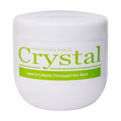 ماسک تثبیت کننده رنگ بدون آبکشی کریستال مناسب برای موهای خشک و آسیب دیده 500 میلی لیتر