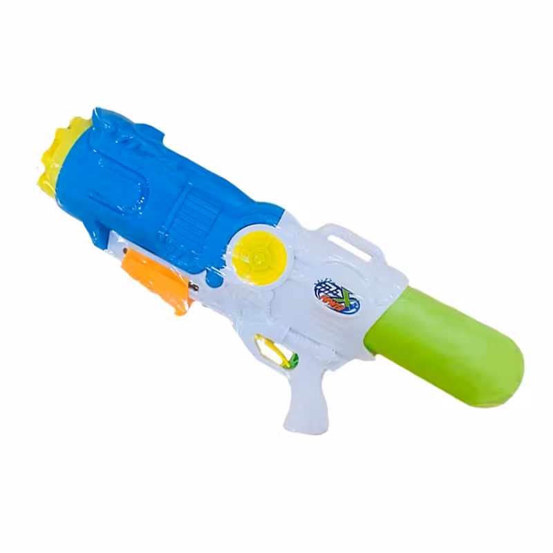 تفنگ آب پاش 52 سانتی رنگ آبی مدل 80002