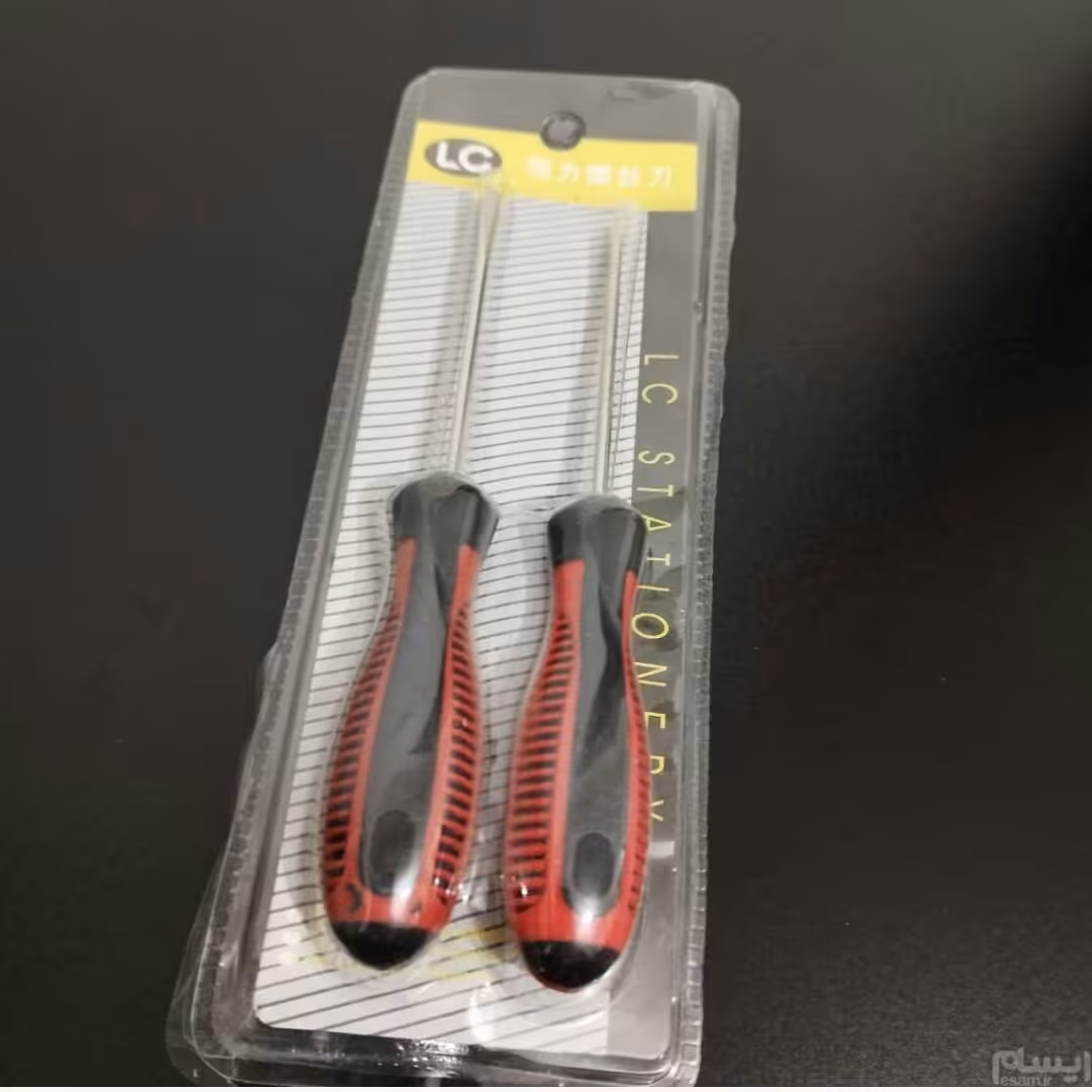 پیچ گوشتی دو عددی  سایز 16سانتیمتر  تختو چهارسو