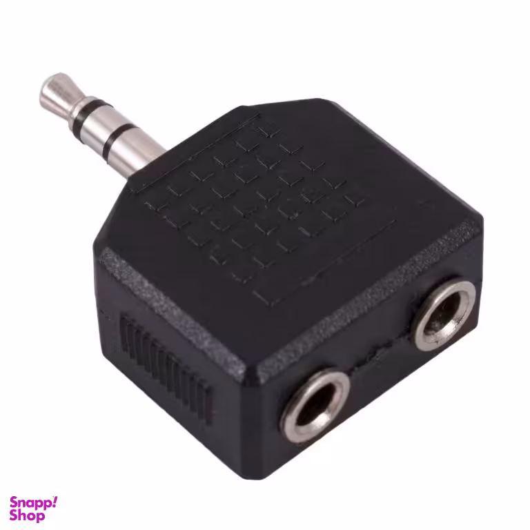 مبدل 1 به 2 جک 3.5 میلی متری