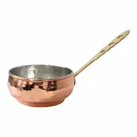 روغن داغ کن مسی مدل دسته برنجی نانو آلامیس